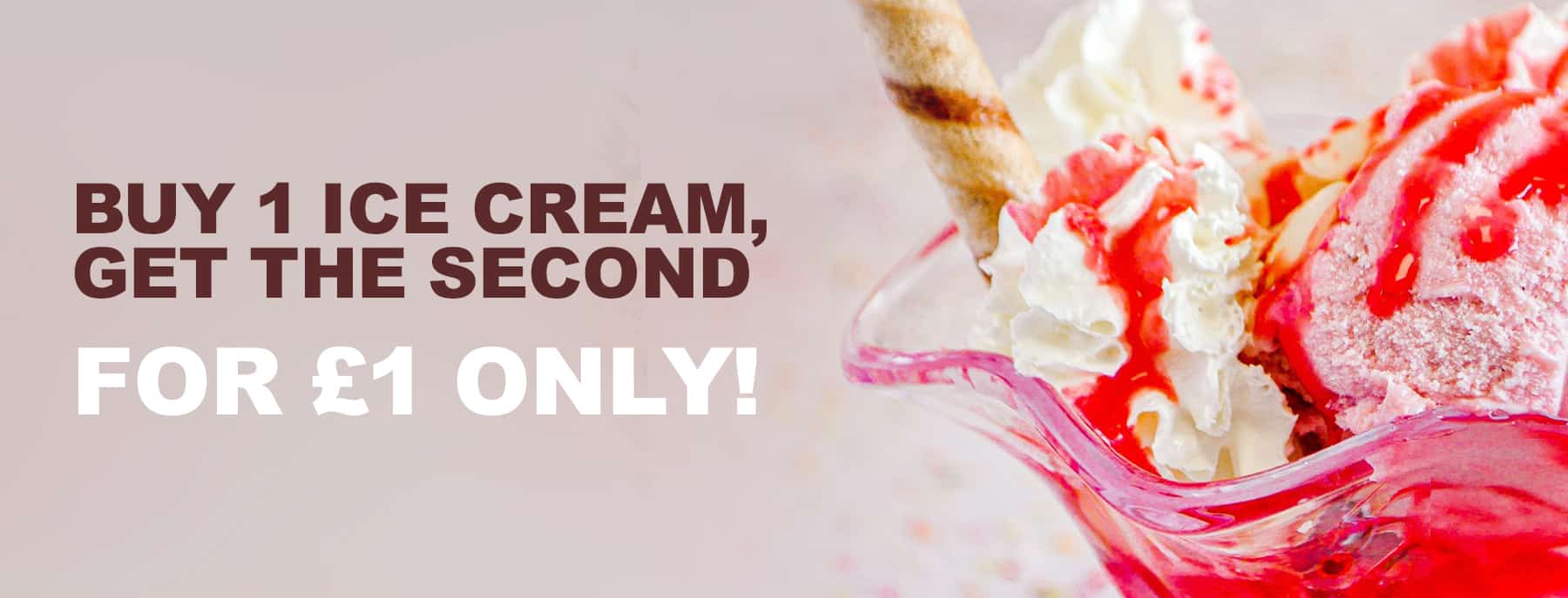 ice cream with pudding