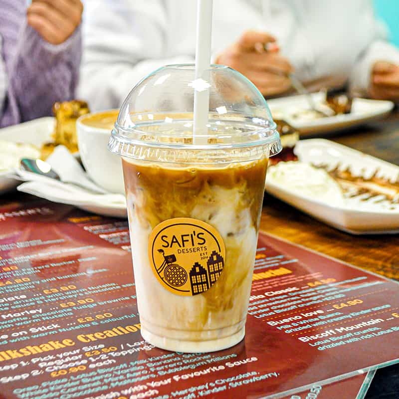 cookie dough milk shake in Liverpool