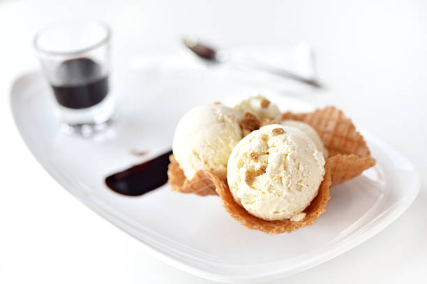 Gelato scoop served at Safi’s Desserts